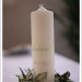 Hochzeitskerze Weddingplan 1