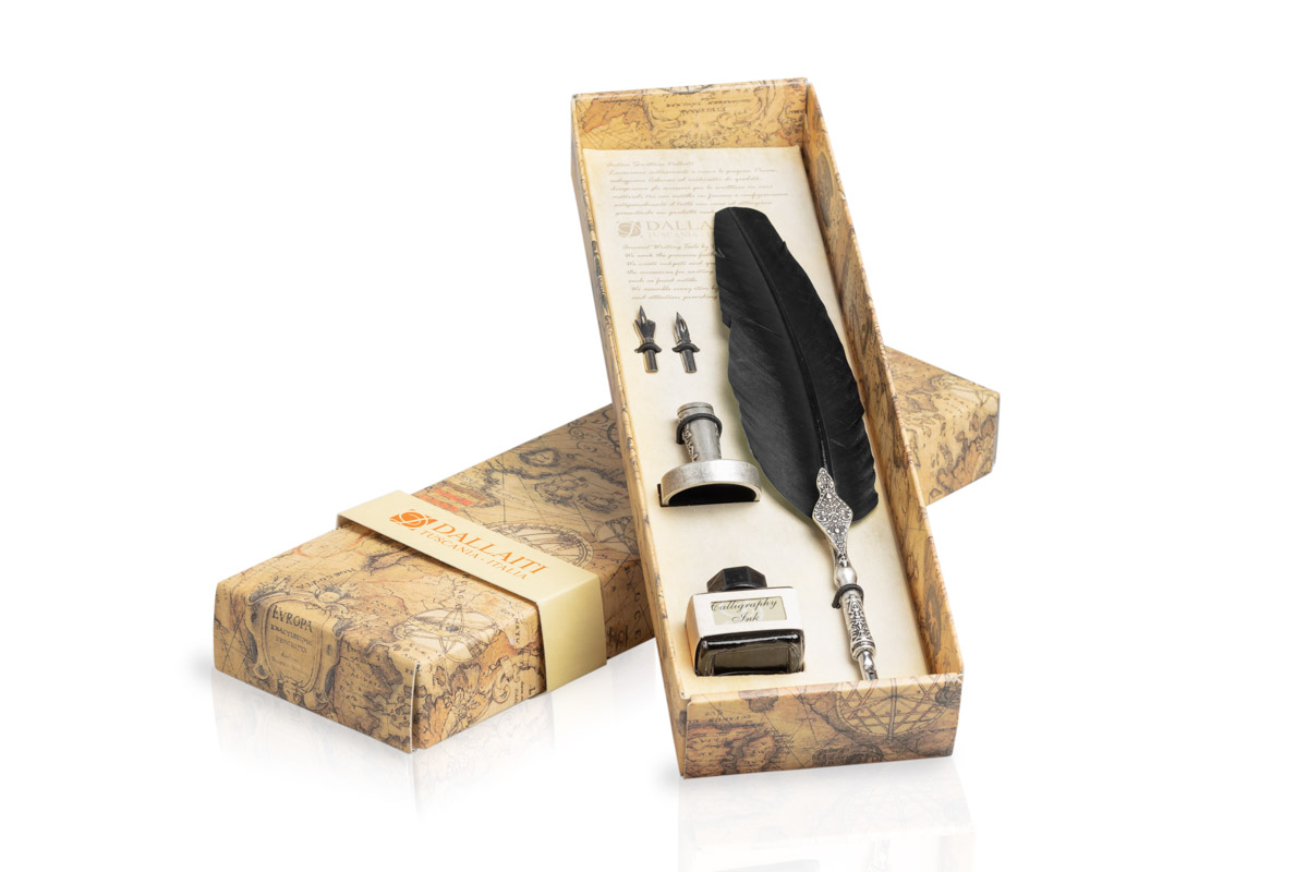 Feder Tinte Schreibfeder Tinte Franz Lilie Gansekiel Dallaiti Feder Und Tinte Feder Schreibfeder Kalligraphie