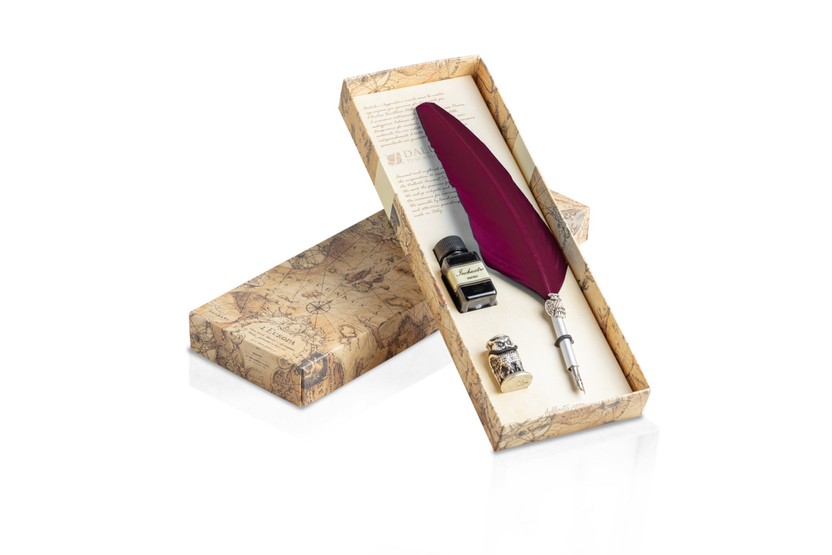 Feder Tinte Schreibfeder Tinte Franz Lilie Gansekiel Dallaiti Feder Und Tinte Feder Schreibfeder Kalligraphie