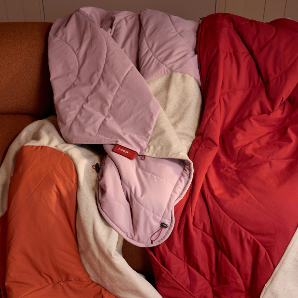 stoov Wärmedecke rosa